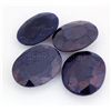 Image 1 : 131.61ctw SapphireOvalCutLooseGemstone lotof4