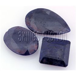 153.18ctw SapphireMixShape&SizesLooseGemstone lotof3