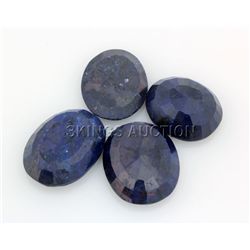 159.69ctw SapphireOvalCutLooseGemstone lotof4