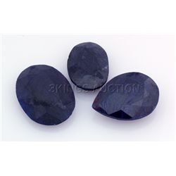 179.12ctw SapphireMixShape&SizesLooseGemstone lotof3