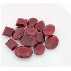 177.50ctw Ruby Mix Shape&Sizes LooseGemstone
