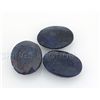 Image 1 : 100.74ctw SapphireOvalCutLooseGemstone lotof3