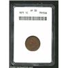 Image 1 : 1871 1C VF30 Brown ANACS. Mintage: 3,929,5...