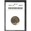 Image 1 : 1929-S 5C MS63 ANACS. Mintage: 7,754,000....