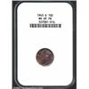 Image 1 : 1945-D 10C MS65 Full Bands NGC. Mintage: 4...