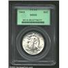 Image 1 : 1943 50C MS65 PCGS. Mintage: 53,190,000. T...