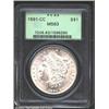 Image 1 : 1891-CC S$1 MS63 PCGS. Mintage: 1,618,000....