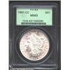 Image 1 : 1891-CC S$1 MS63 PCGS. Mintage: 1,618,000....