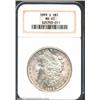 Image 1 : 1899-S S$1 MS63 NGC. Mintage: 2,562,000. T...