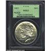 Image 1 : 1921 S$1 MS63 PCGS. Mintage: 1,006,473. Th...