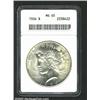 Image 1 : 1926 S$1 MS65 ANACS. Mintage: 1,939,000....