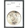 Image 1 : 1935-S S$1 MS63 ANACS. Mintage: 1,964,000....