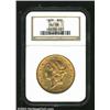 Image 1 : 1879 $20 AU58 NGC. Mintage: 207,630. The l...