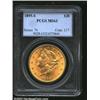 Image 1 : 1895-S $20 MS63 PCGS. Mintage: 1,100,000....