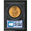 Image 2 : 1895-S $20 MS63 PCGS. Mintage: 1,100,000....