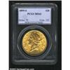 Image 1 : 1899-S $20 MS63 PCGS. Mintage: 2,010,300....