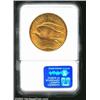Image 2 : 1908 $20 Motto MS61 NGC. Mintage: 156,200....