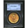 Image 1 : 1910 $20 MS63 PCGS. Mintage: 482,000....