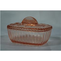 'Depression Glass' Candy Dish Container