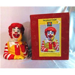 1997 Ronald McDonald Cookie Jar