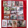 Image 1 : Lot of 19 – Vintage People, Place, Event Postcards