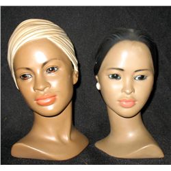 1950's Polynesian Head Busts by Esco Marwal