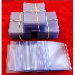 100 – Toploader 3x4 Baseball Card Protective Cases