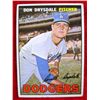 Image 1 : 1967 Topps #55 Don Drysdale Baseball Card