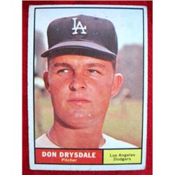 1961 Topps #260 Don Drysdale Baseball Card