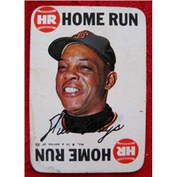 1968 Topps #8 Willie Mays Game Card