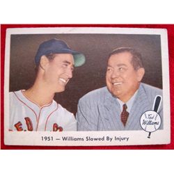 1959 Fleer #42 Baseball Great Ted Williams BB Card