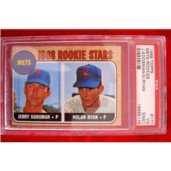 1968 Topps #177 PSA Graded Nolan Ryan Rookie Card