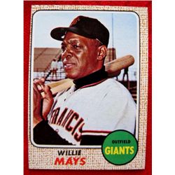 1968 Topps #50 Willie Mays Baseball Card