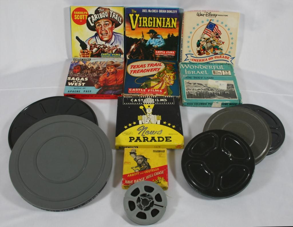 Collection of Old 8MM & 16MM Movies