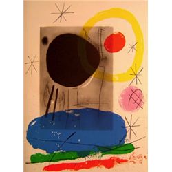Joan Miró -  Peintures sur Cartons M.435, Framed
