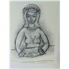 Image 1 : Henri Matisse - duotone print from 'Portraits par Henri Matisse' - framed