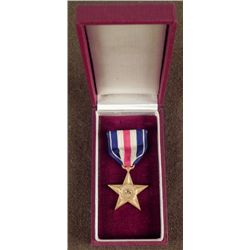 RARE WWII U.S. ARMY SILVER STAR HIGH AWARD ORIGINAL