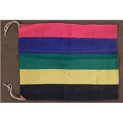 ORIGINAL 1936 NAZI GERMANY OLYMPICS 14X17" FLAG