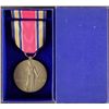 Image 1 : ORIGINAL WWII VICTORY MEDAL RIBBON & RIBBON BAR IN BOX