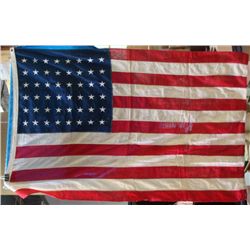 WWII VINTAGE 48 STAR AMERICAN FLAG-LARGE SIZE ORIGINAL