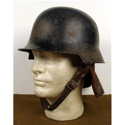 ORIGINAL NAZI FIRE POLICE HELMET