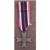 Image 1 : WWII NAZI WAR MERIT CROSS WITH FULL RIBBON ORIG/MALTESE