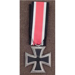 RARE ORIG NAZI IRON CROSS & FULL RIBBON MAGNETIC CORE