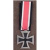 Image 1 : RARE ORIG NAZI IRON CROSS & FULL RIBBON MAGNETIC CORE