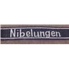 Image 1 : NAZI SS OFFICER'S CUFF TITLE "NIBELUNGEN" 38TH SS DIV