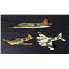 Image 1 : THREE HAND MADE & PAINTED WWII FIGHTER PLANES NAZI