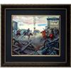 Image 1 : Mort Kustler Civil War Print Framed Col. Grierson