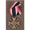 Image 2 : NAZI WAR MERIT CROSS FOR COMBATANTS ORIGINAL MEDAL