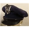 Image 1 : USAF Officer Cap Post WWII w/ Large Eagle Pin