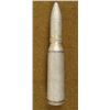 Image 1 : WWII ORDNANCE SHELL SILVER OVER BRASS